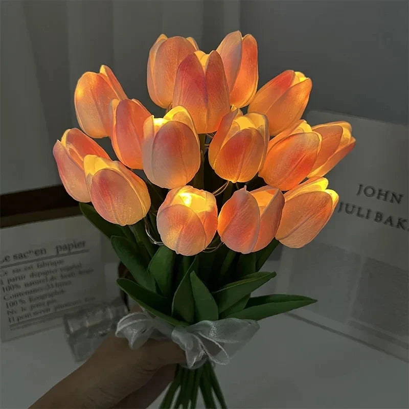 TulipGlow - LED håndholdt tulipan nattlys