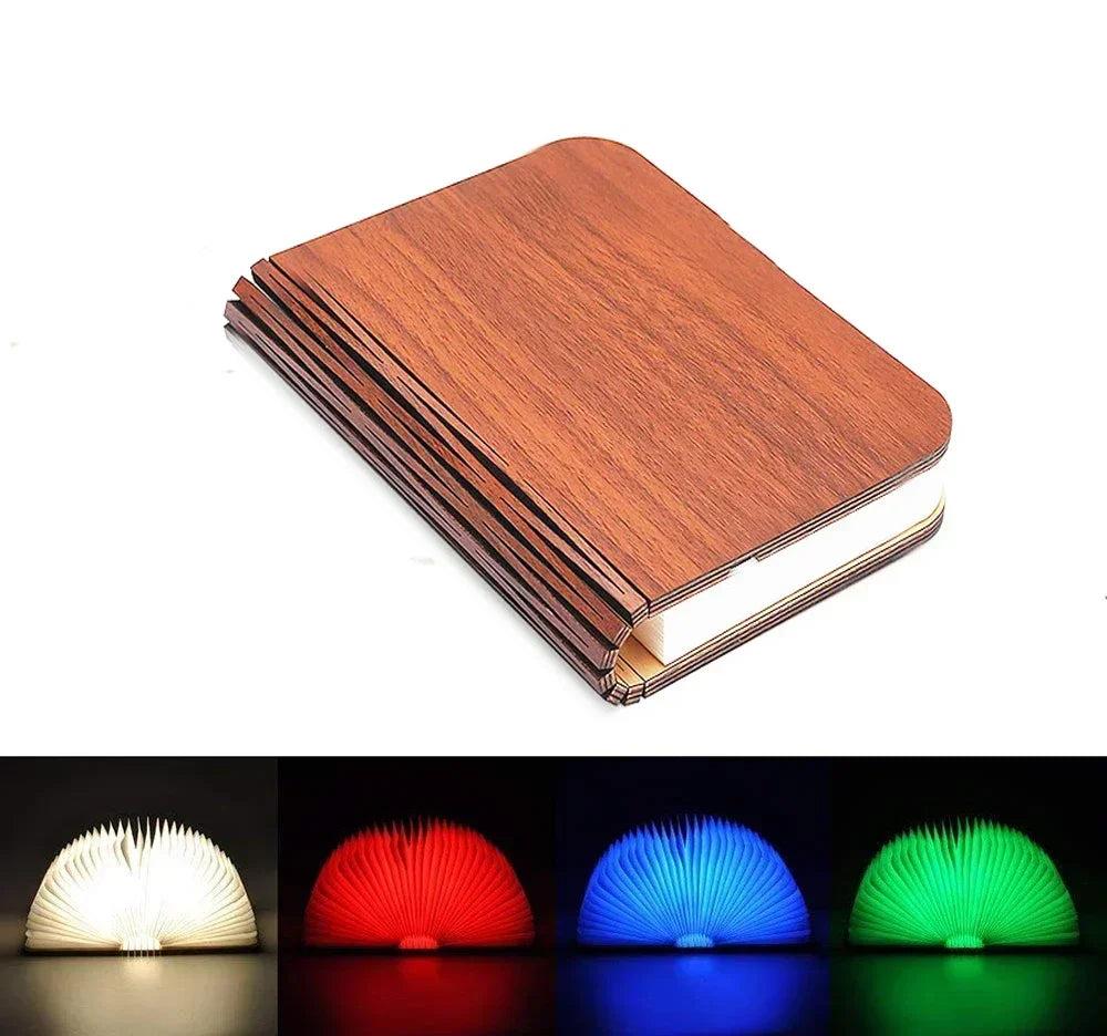 LumiFold - Elegant sammenleggbar boklampe