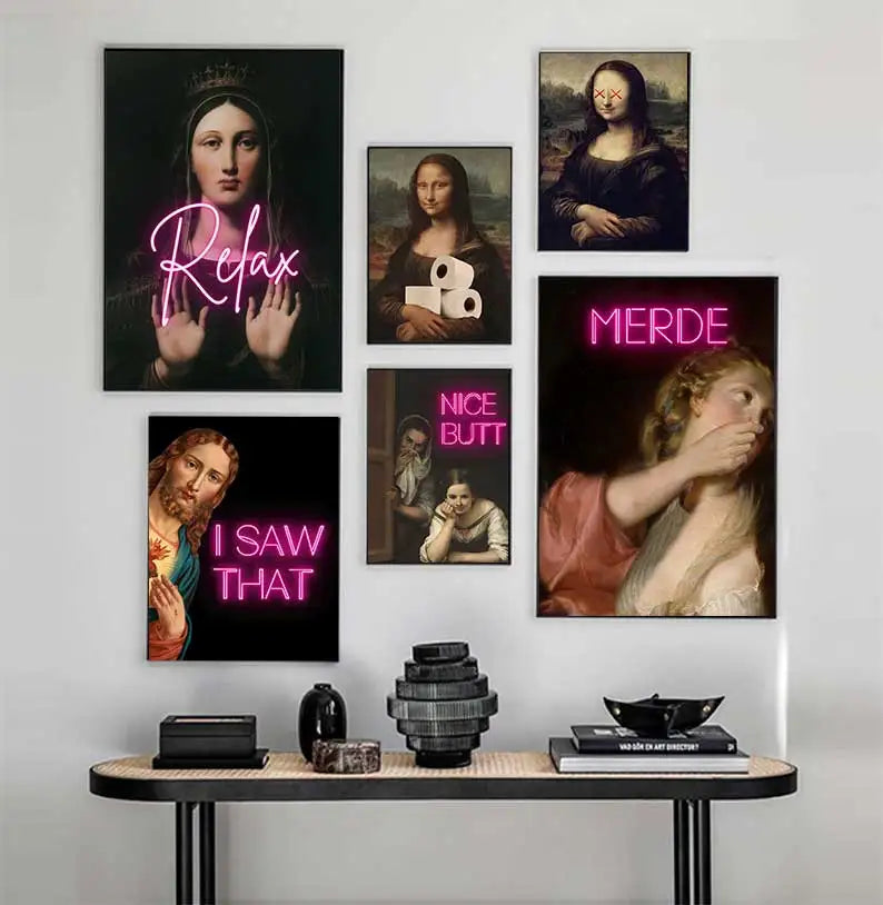 RenaissanceRebels - dristige og irreverente kunstplakater