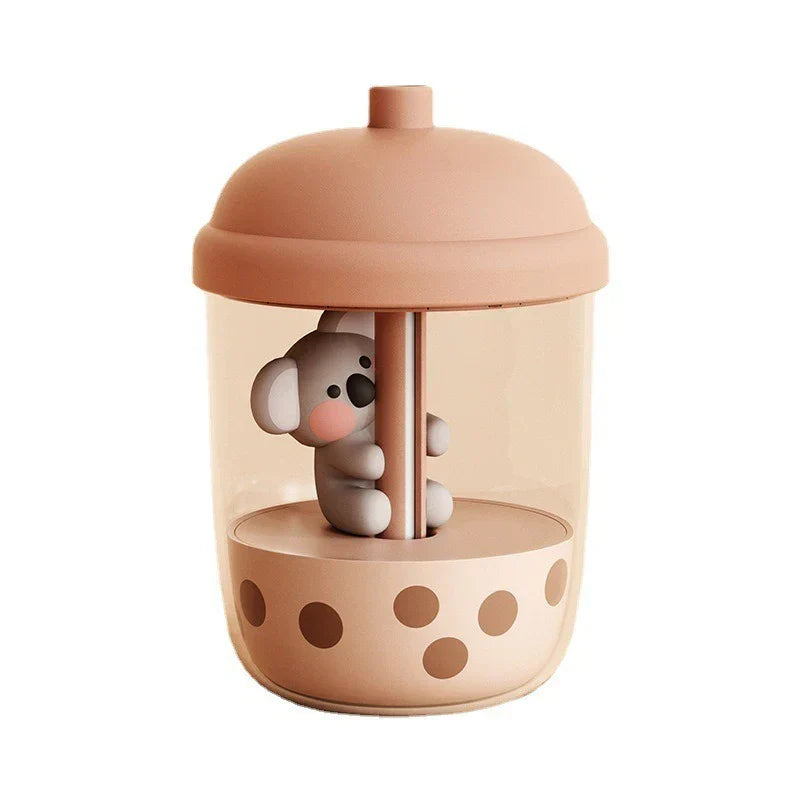 Koala Breeze Diffuser – Leken koppdesign med spinnende koala
