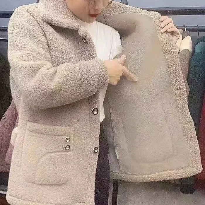 Astrid Fleece vinterfrakk til dame