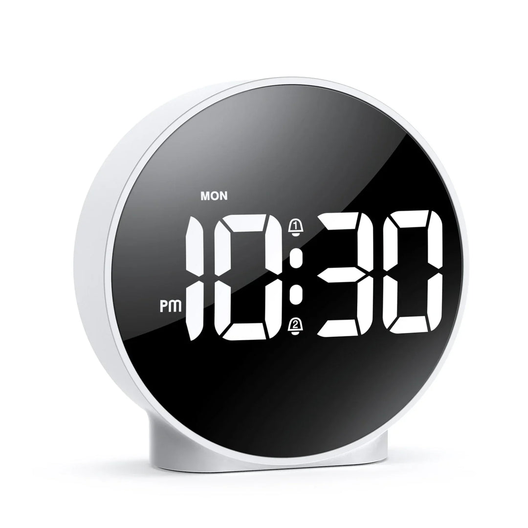 BrightTime – Digital LED-vekkerklokke med USB-lading