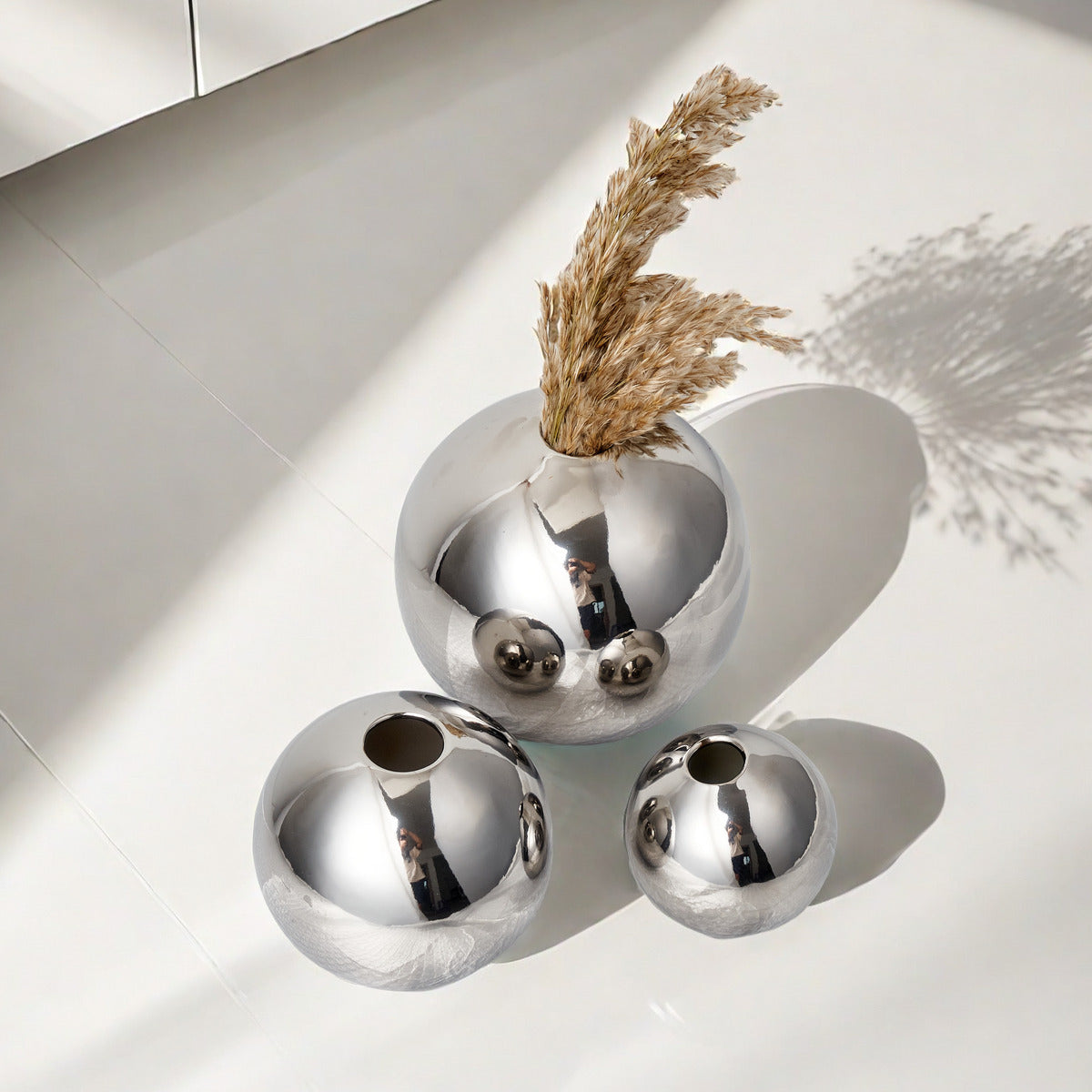 LivaForm rund dekorativ vase