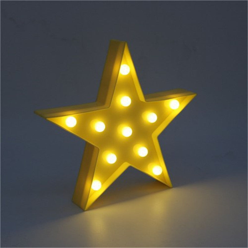 ElegantGlow - Himmelsk Natlys LED-dekorasjon