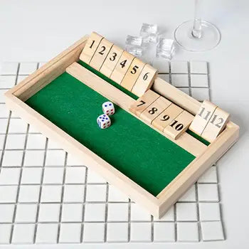 Morsomme familiespill | Shut The Box brettspill