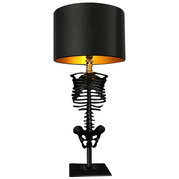 BoneLight - Enigmatisk skjelettbordlampe