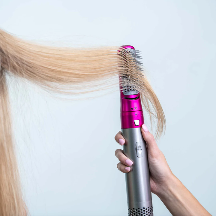 AeroFlow rundbørste hårføner – profesjonell styling med justerbar varme og hastighet