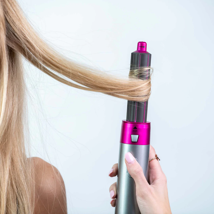 AeroFlow rundbørste hårføner – profesjonell styling med justerbar varme og hastighet