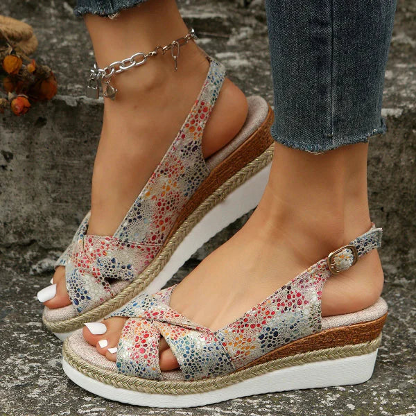 Suzzane - Elegante crossover-kilesandaler