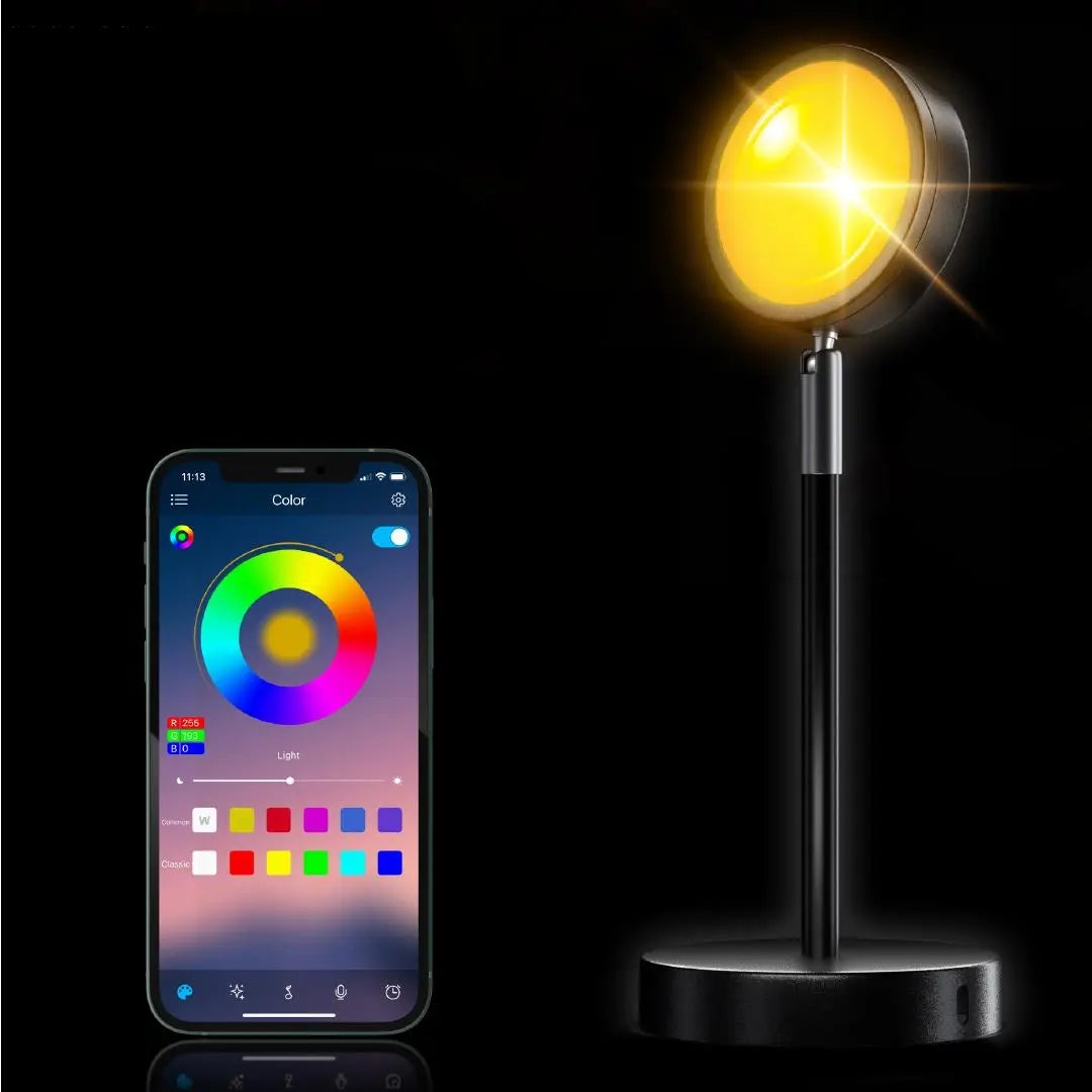 SunRay - LED-projeksjonslampe