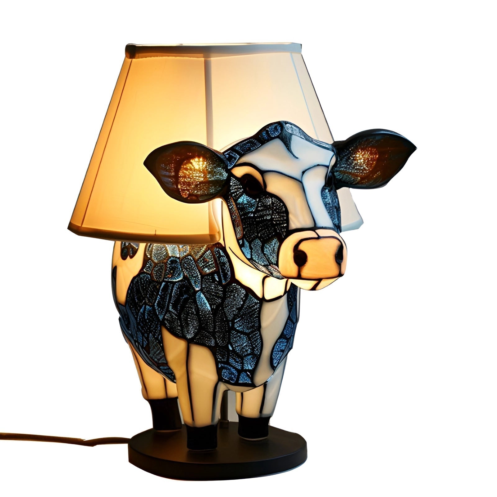 MooGlow Bordlampe - Dyreinspireret design til leg og hygge
