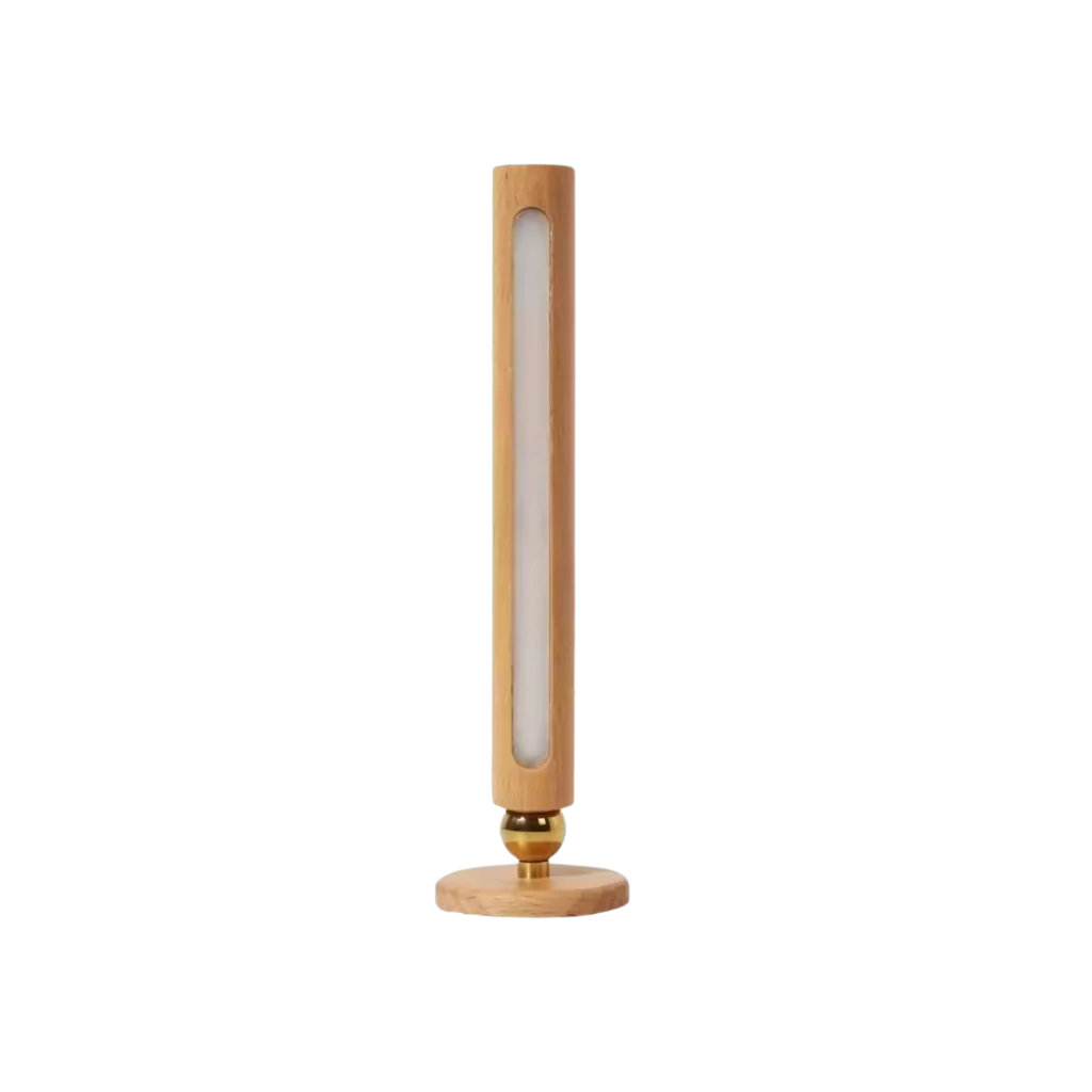 LumeWood - Minimalistisk LED-vegg- og bordlampe
