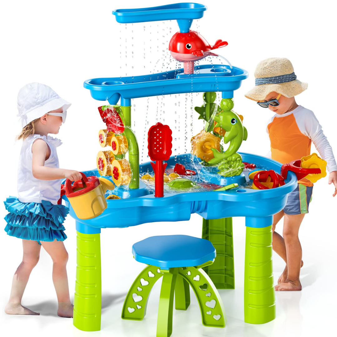 Playshore – Sand- og vannlekebord med 3 lag
