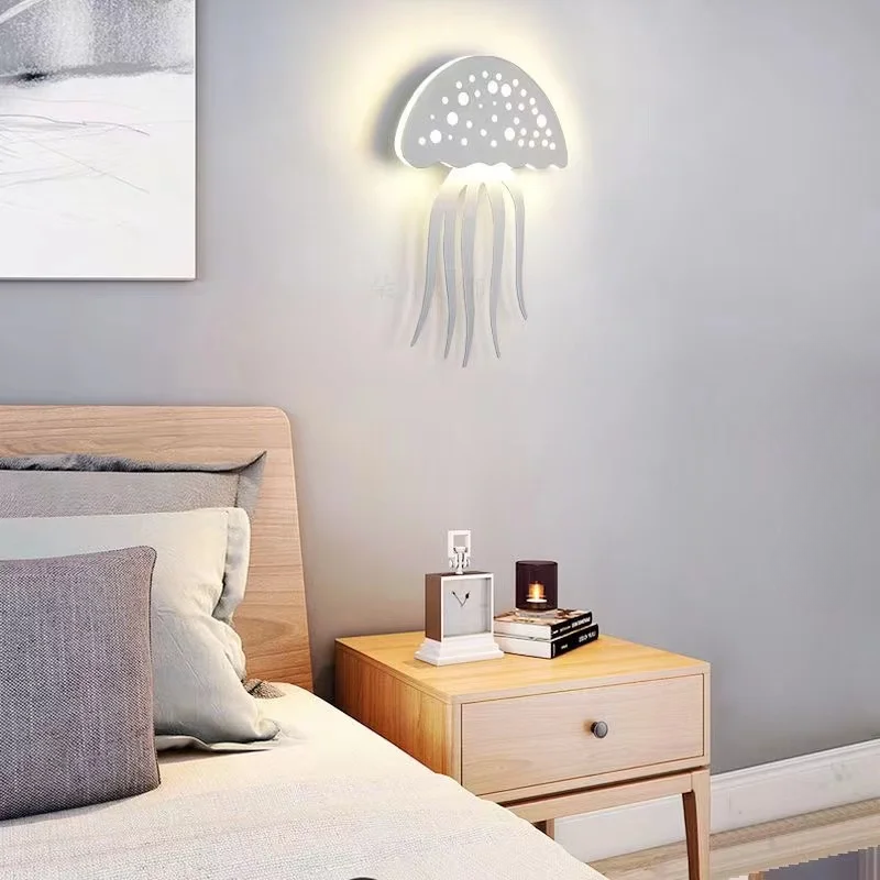 LumiJelly Aquarius LED-vegglampe – beroligende belysning og kreativ design