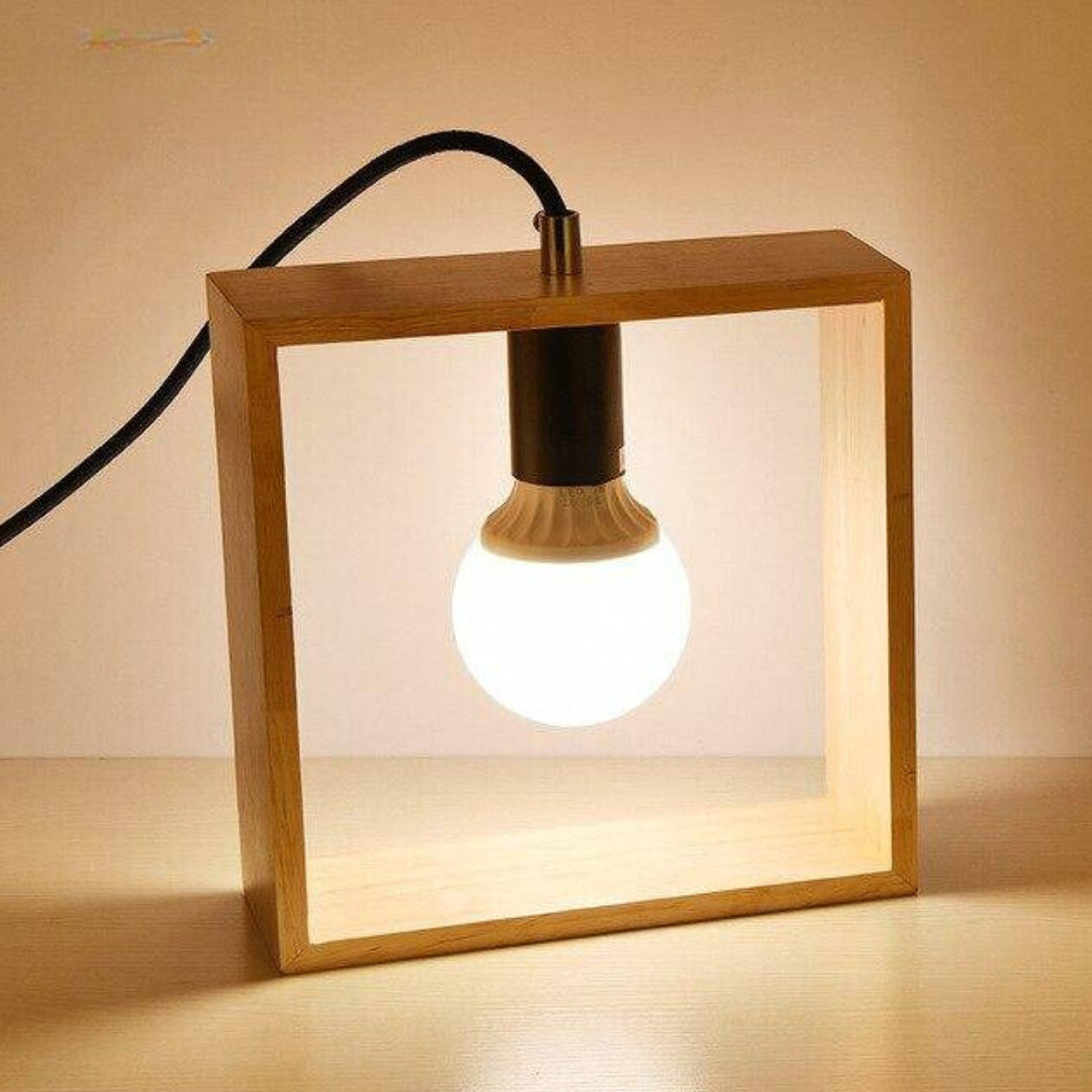 ModernMinimal - Geometriske aksentlamper i tre