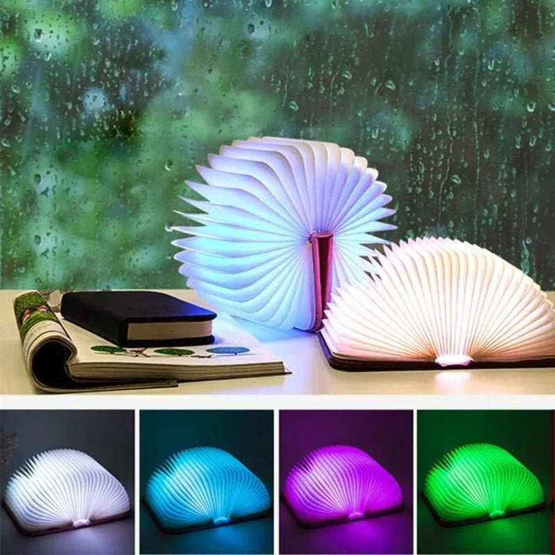 LumiFold - Elegant sammenleggbar boklampe