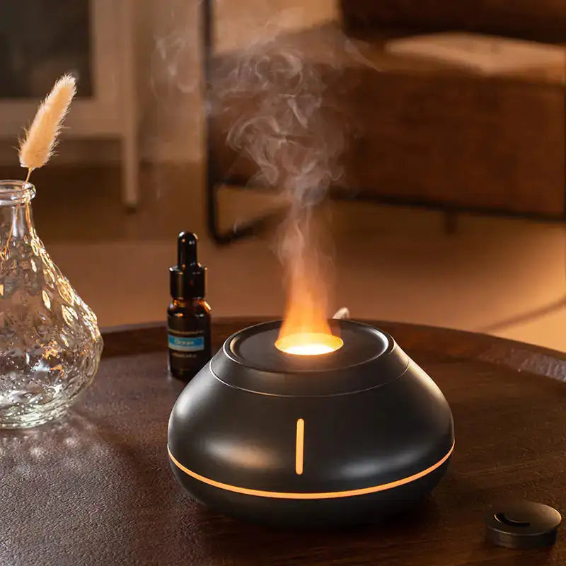 ZenMist USB duftdiffusor - skånsom tåke og beroligende glød
