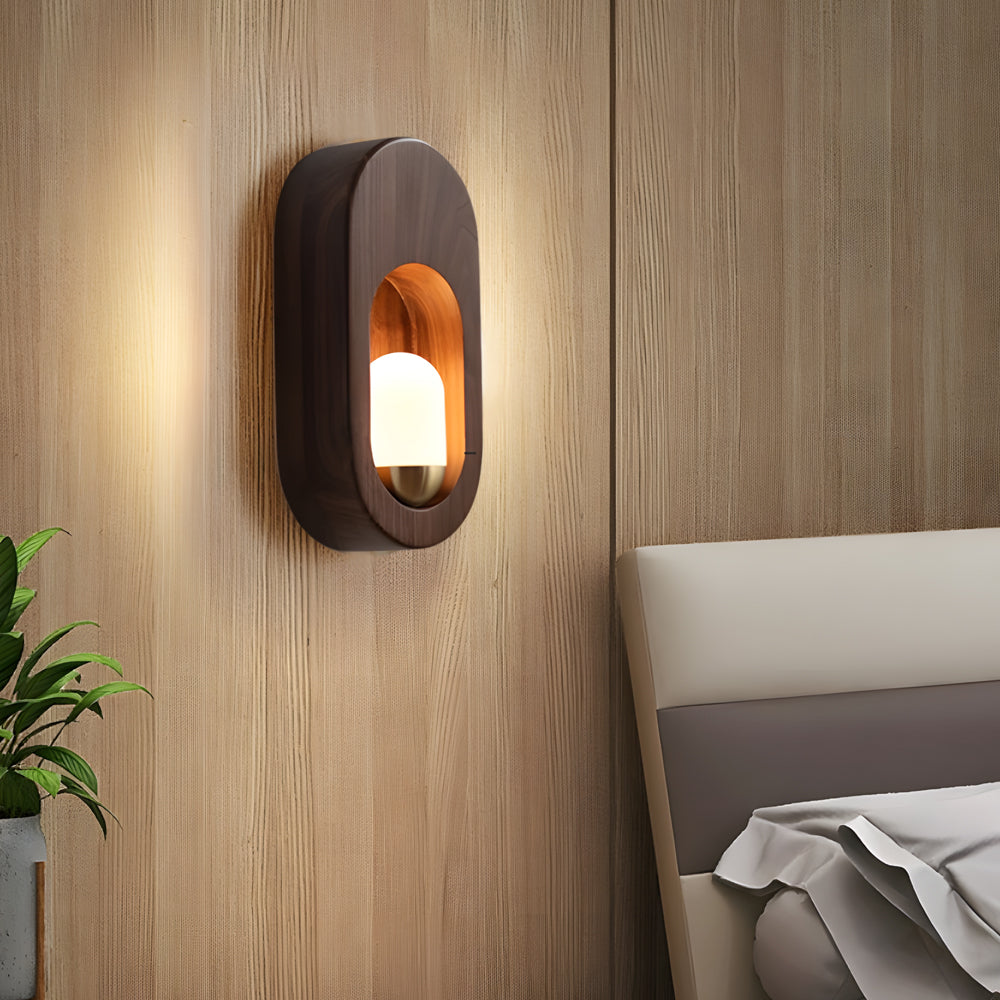 Glow - Moderne, buet vegglampe med mykt LED-lys