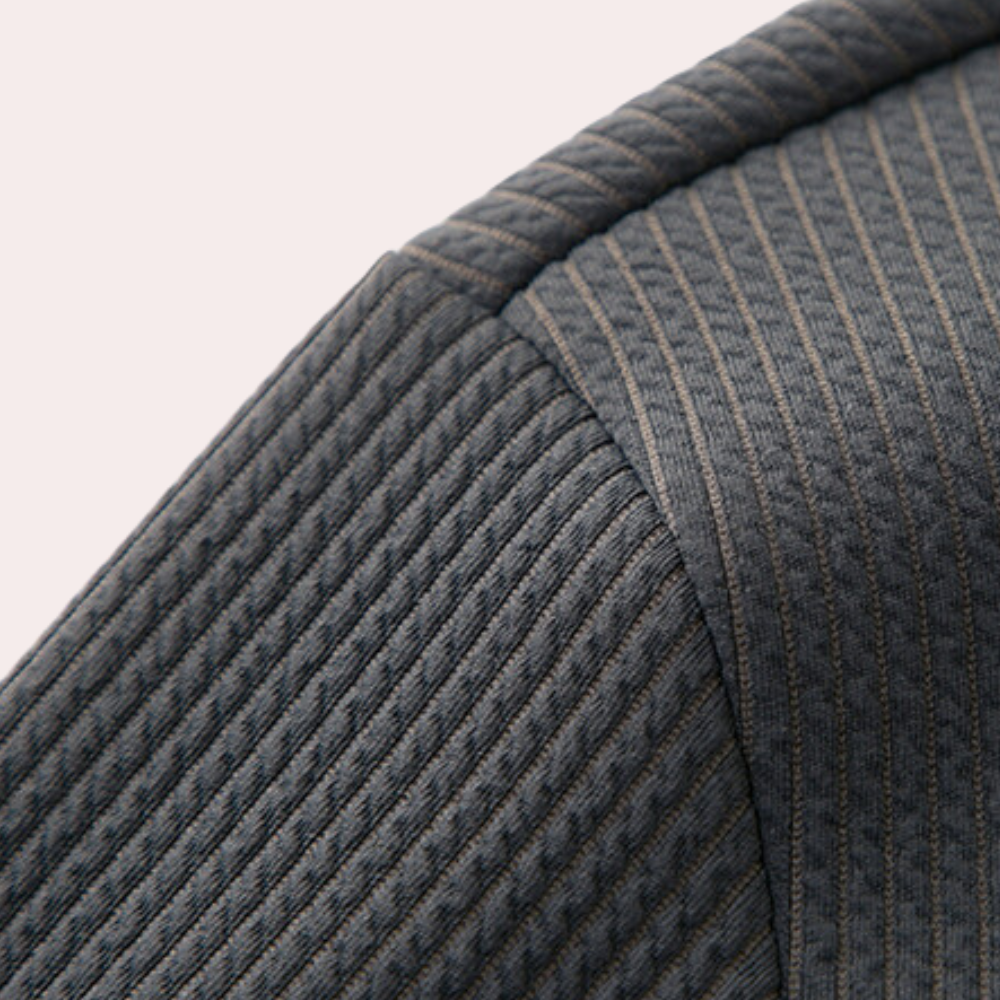 Martin - Komfortabel og stilig firkantet glidelås slim genser for menn