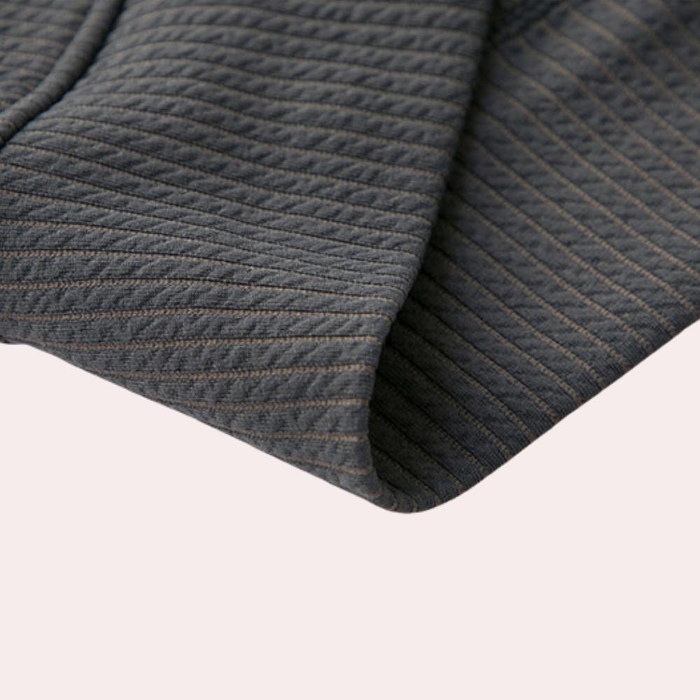 Martin - Komfortabel og stilig firkantet glidelås slim genser for menn