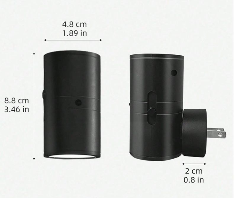 LumiGlow Dimbar LED Nattlys