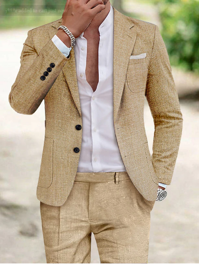 Johan - Stilfull herredress i lin - Sommerchic