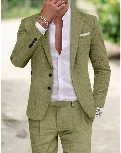 Johan - Stilfull herredress i lin - Sommerchic