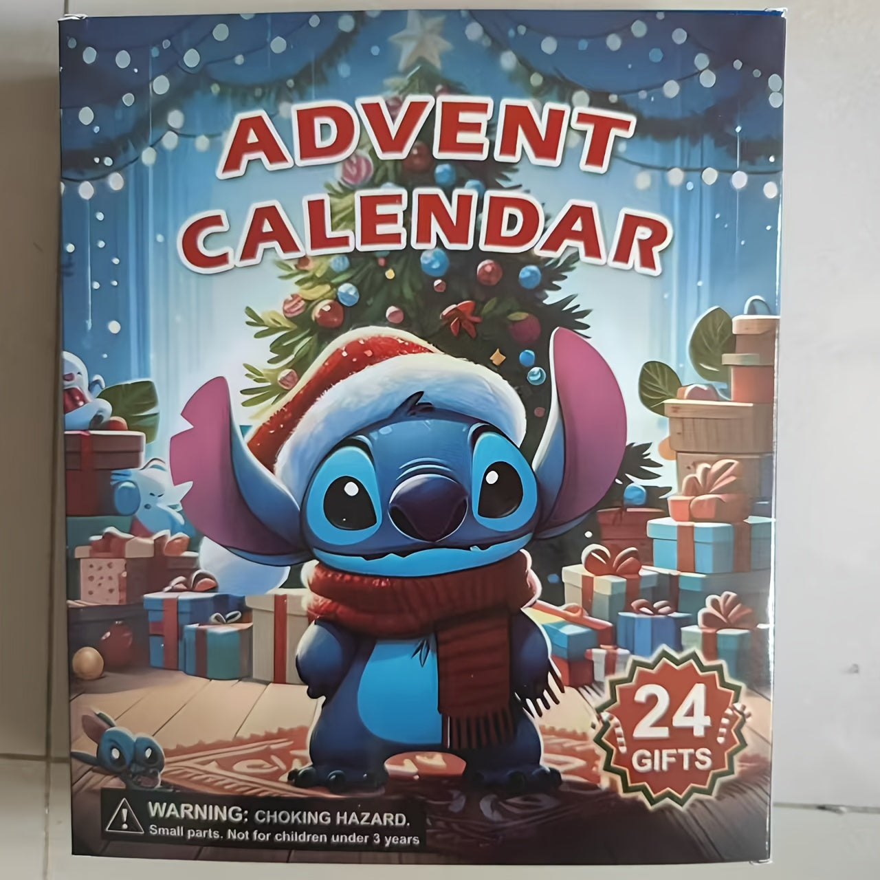 Stitch Adventskalender-lekesett | 24 deler interaktiv juleoverraskelse