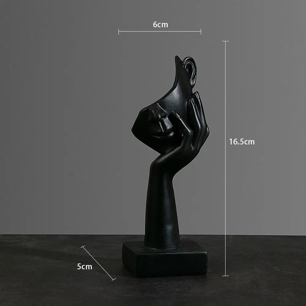 NordicMuse Abstrakt ansiktsskulptur