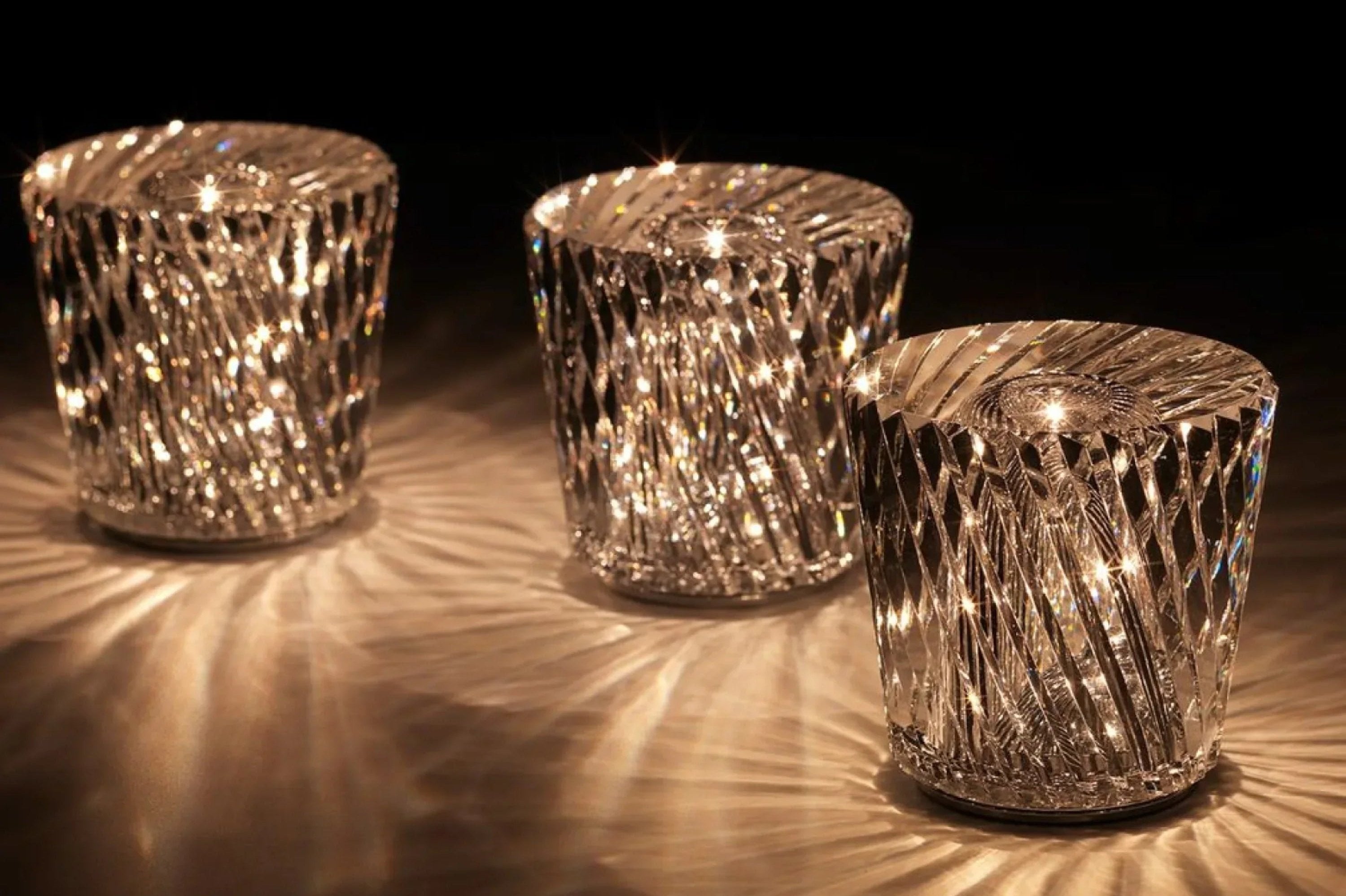 Diamant Glød LED Krystallampe