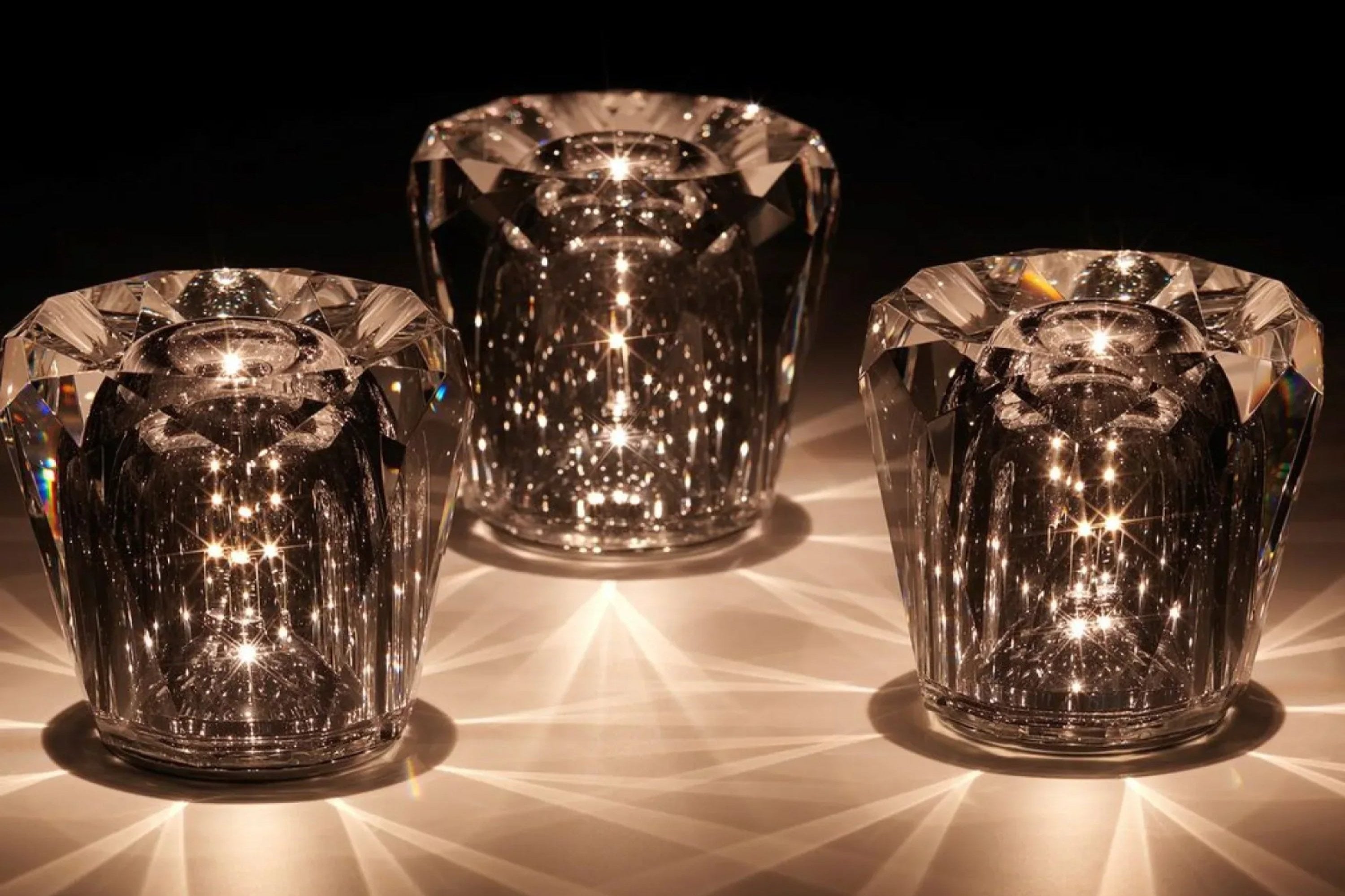Diamant Glød LED Krystallampe