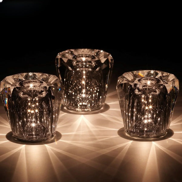 Diamant Glød LED Krystallampe
