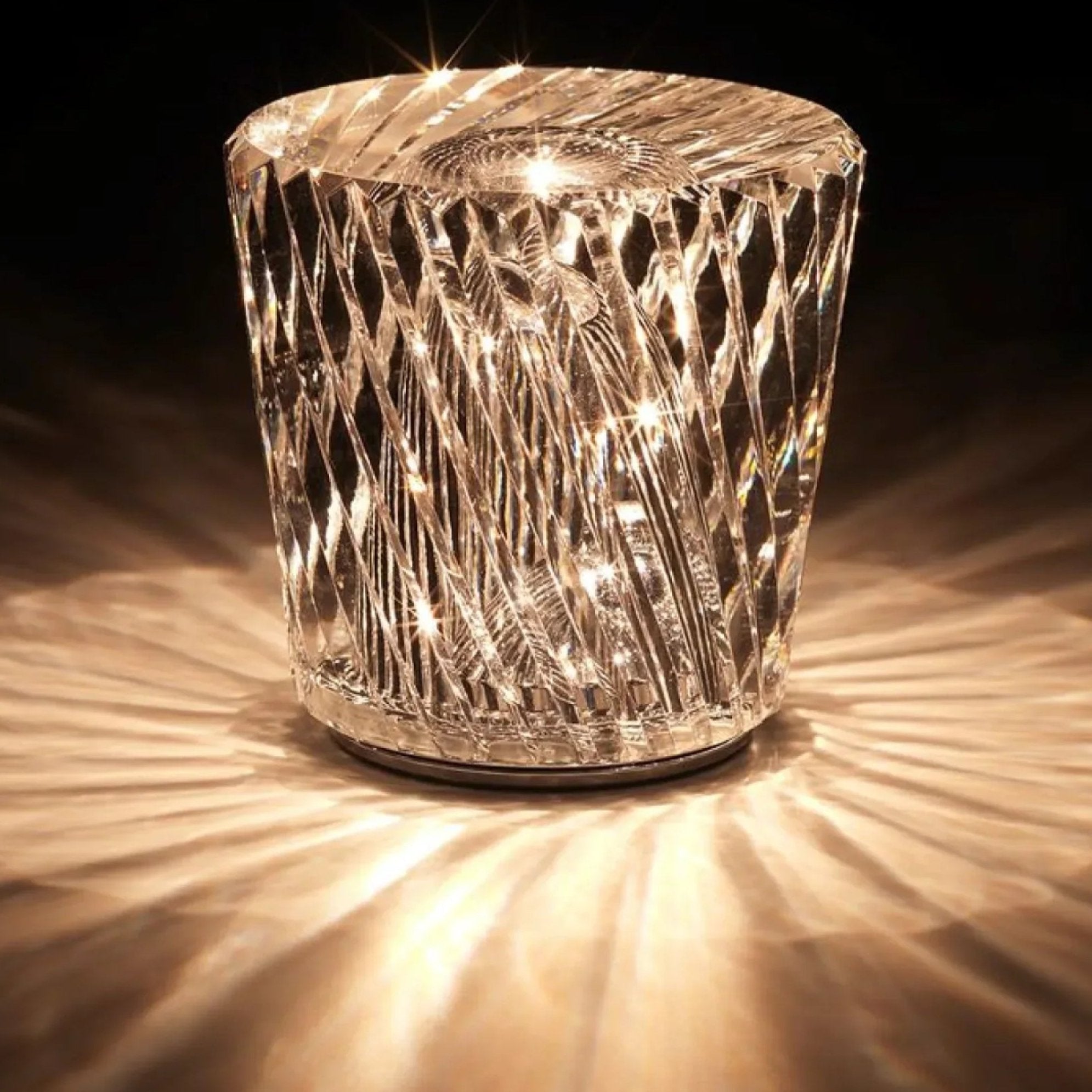 Diamant Glød LED Krystallampe