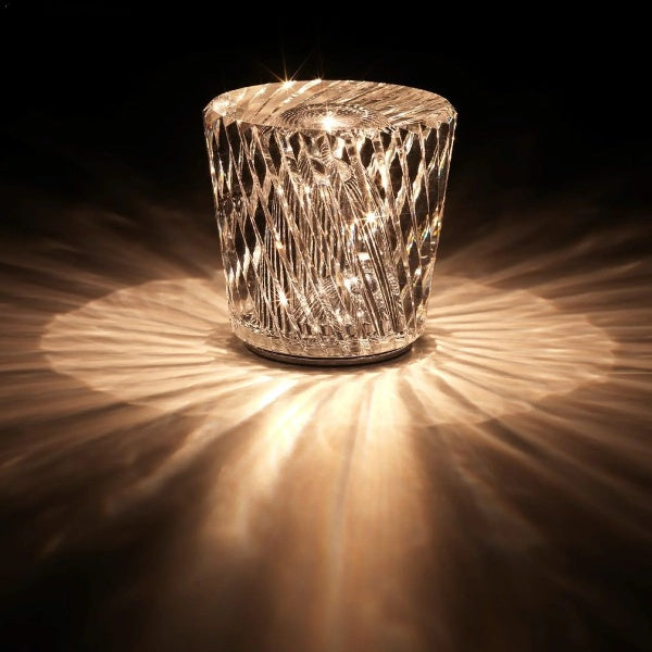 Diamant Glød LED Krystallampe