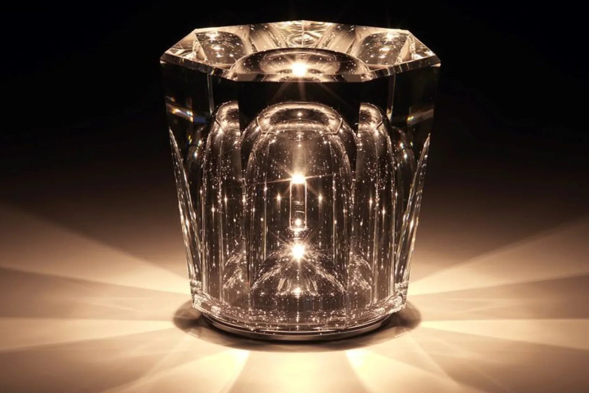 Diamant Glød LED Krystallampe