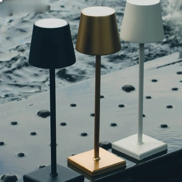 En elegant LED bordlampe