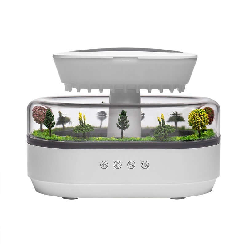 ZenScape Aromaterapi Diffuser – Naturlig inspirert design med mild tåke