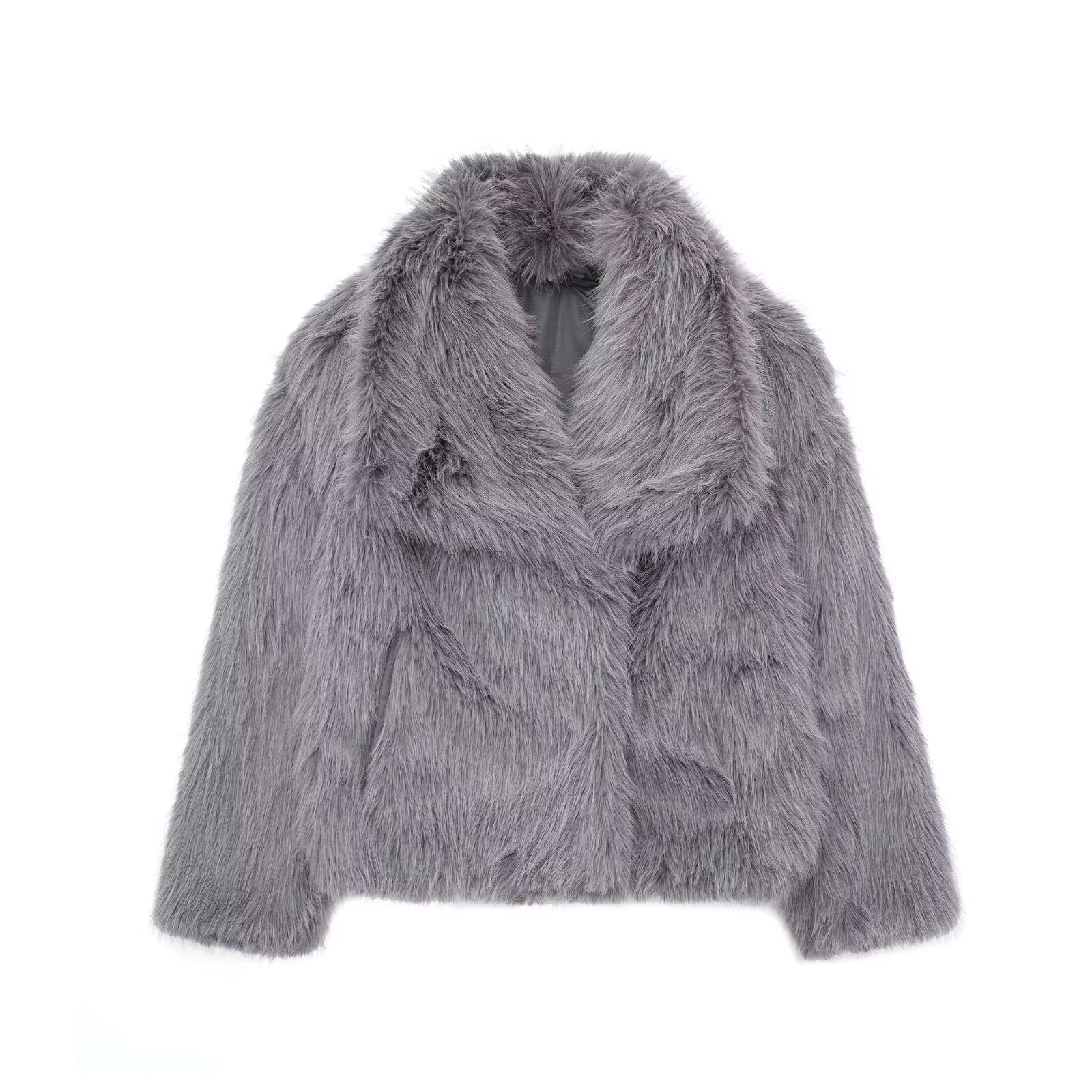 Susanne - Trendy fuskepelsjakke for kvinner