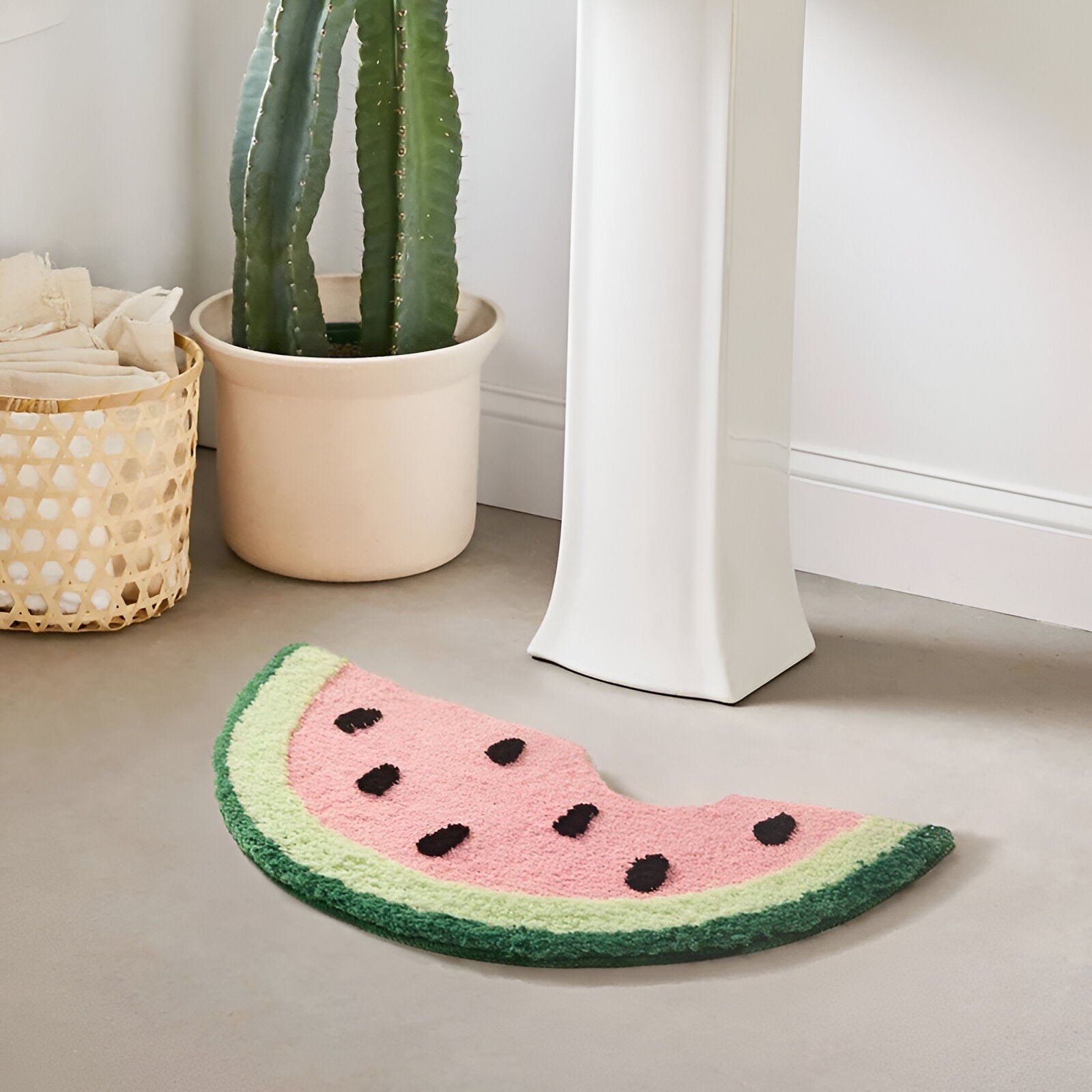 MeloMat - Finurlig design Vannmelonskive badematte