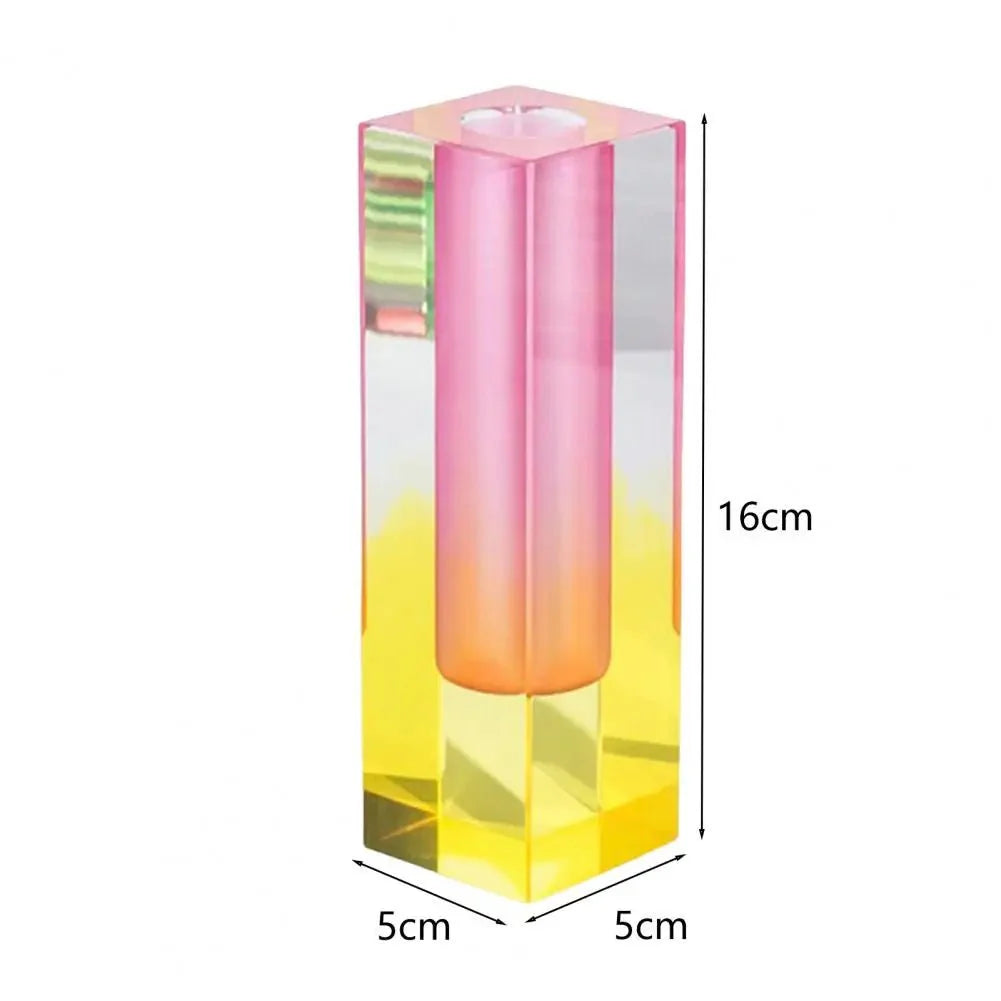 LumiBloom - blomstervase i krystall med gradient