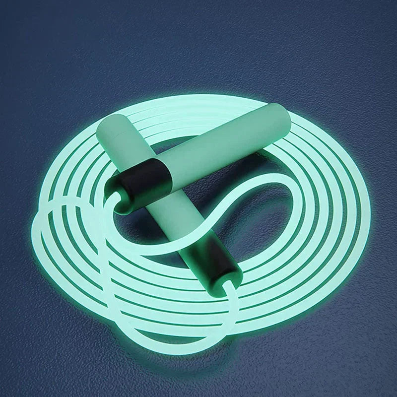GlowFit - hoppetau med LED-lys for trening og moro