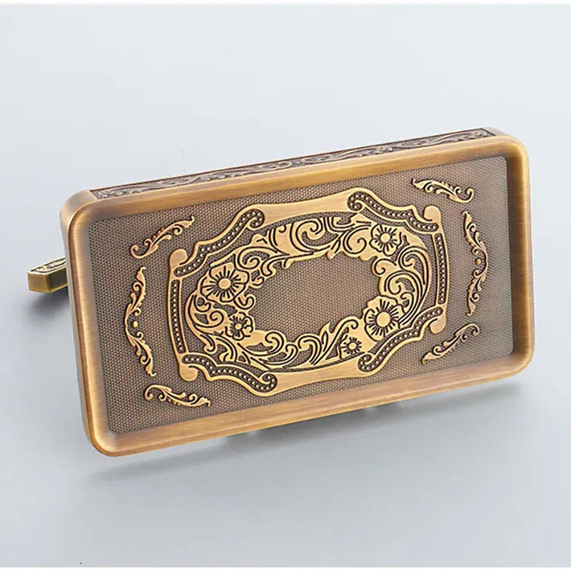 RegalHold - Antik toalettpapirholder med hylle