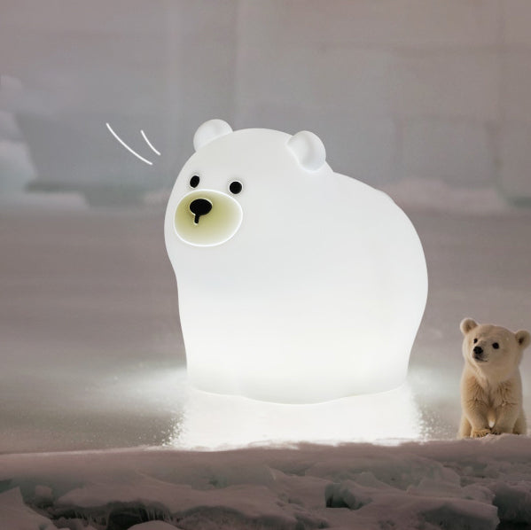 CuddleBear LED-nattlys - Myk glød og hygge for barn