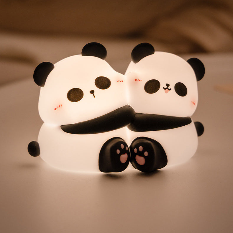 PandaGlow - Sjarmerende LED Duo nattlys