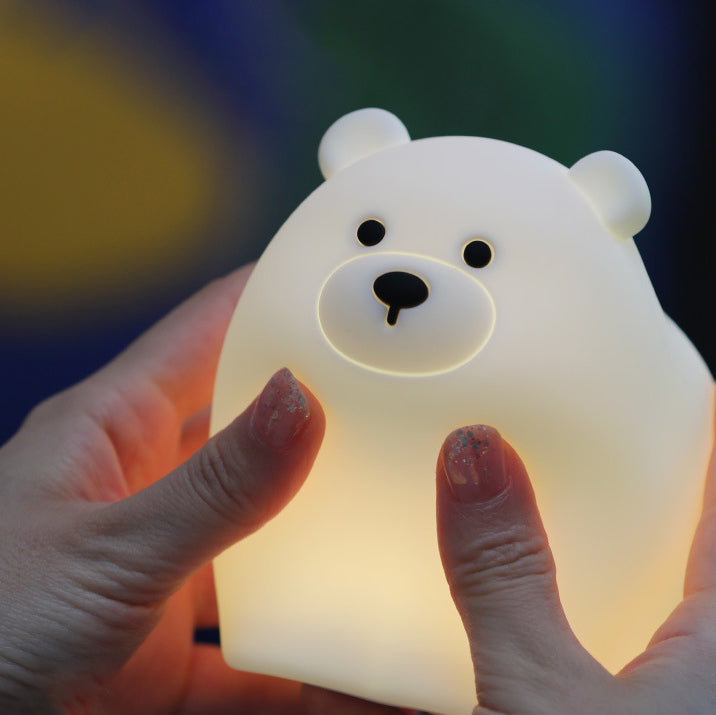 CuddleBear LED-nattlys - Myk glød og hygge for barn