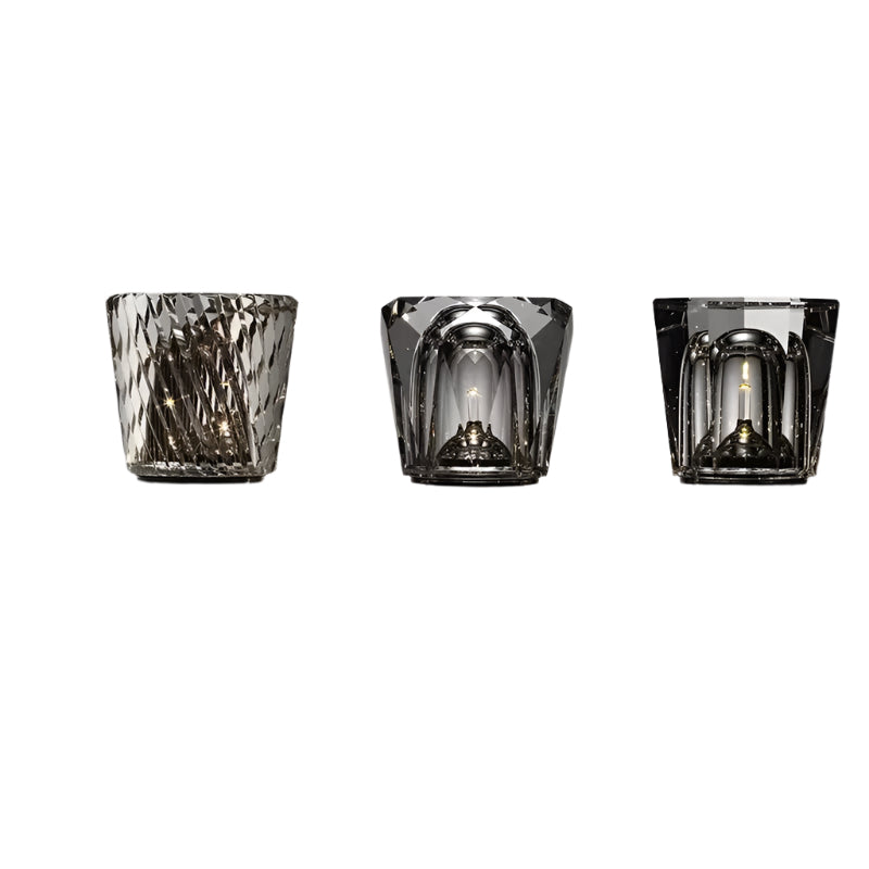 Lunara - Ledningsfri krystall LED-bordlampe
