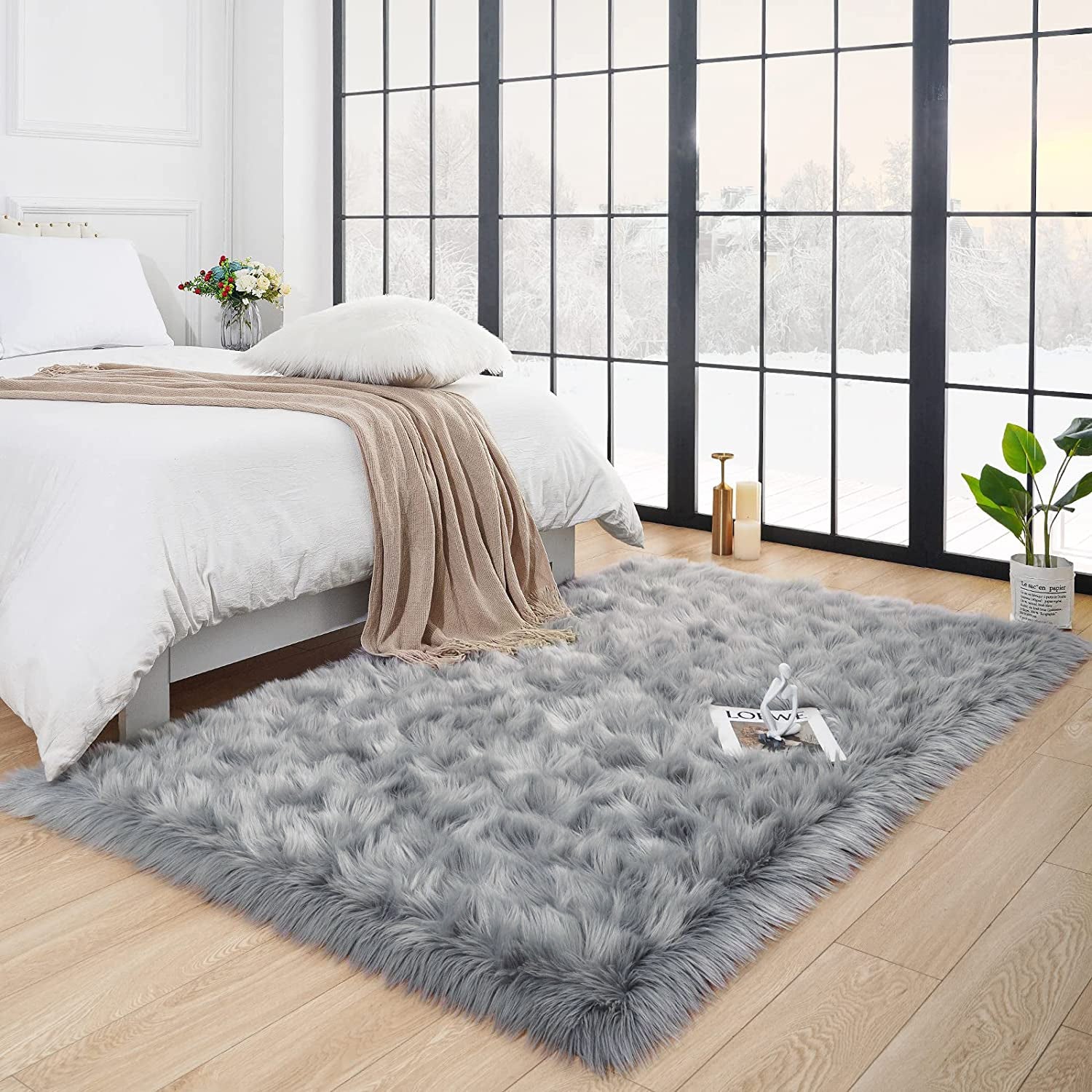 Velura mykt plysjteppe – hygge og eleganse for hjemmet ditt