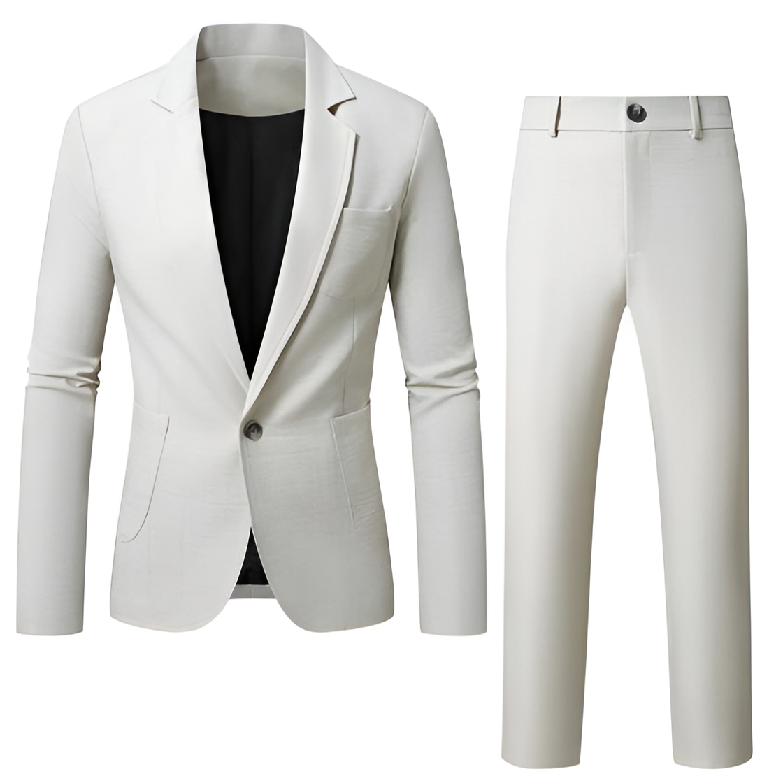 Leo - Uformelt herredresssett med V-hals - Sommerchic