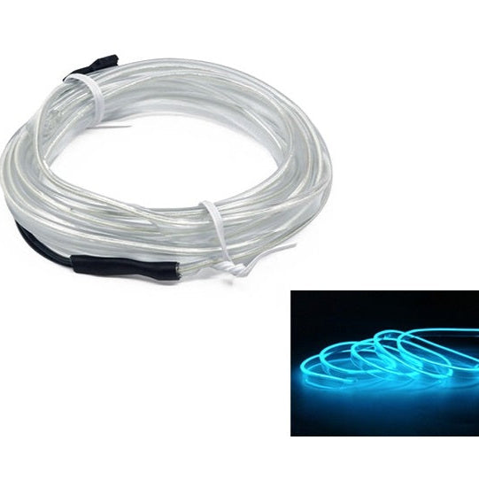 Fleksibelt RGB LED-lys for bilinteriør med musikksensor og fjernkontroll
