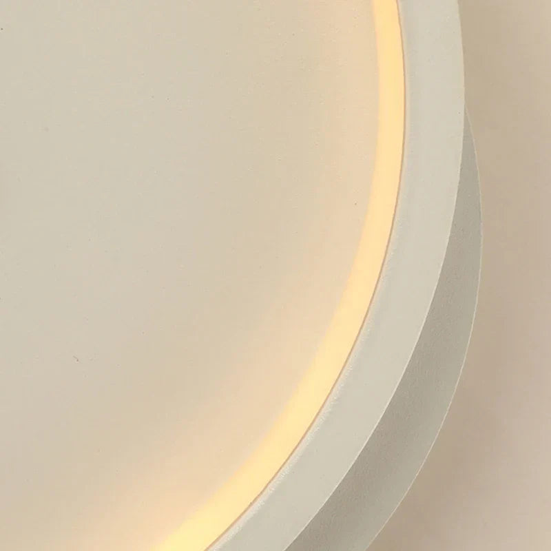 TimeGlow - Moderne LED-veggklokke med LED-lys